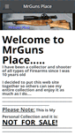 Mobile Screenshot of mrgunsplace.com